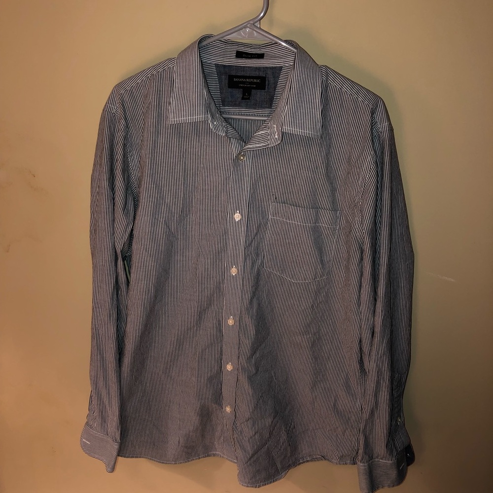 Men’s slim fit Banana Republic button down